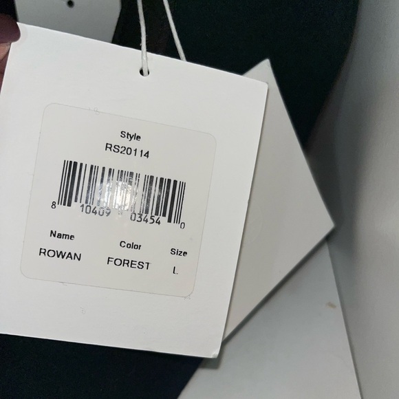 NWT Janessa Leone Rowan Fedora Hat Forest Green L - Picture 10 of 11